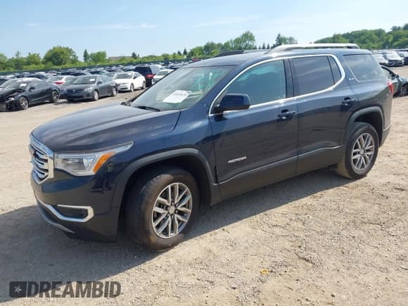 ✅ 2017 GMC Acadia SLE • VIN: 1GKKNLLSXHZ172346 • Lot: 42639129. Listed on IAAI with 126,629 mi. Free auction sales archive from the USA and detailed vehicle history report at DreamBid. Image 2.