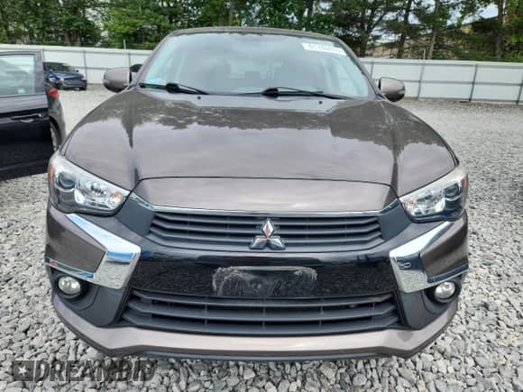 2017 Mitsubishi Outlander SE with VIN JA4AR3AW6HZ025033, listed as a Copart auction lot 61746605 with 44,801 mi miles and Salvage title. Bid and sale history available at DreamBid. Image 5.