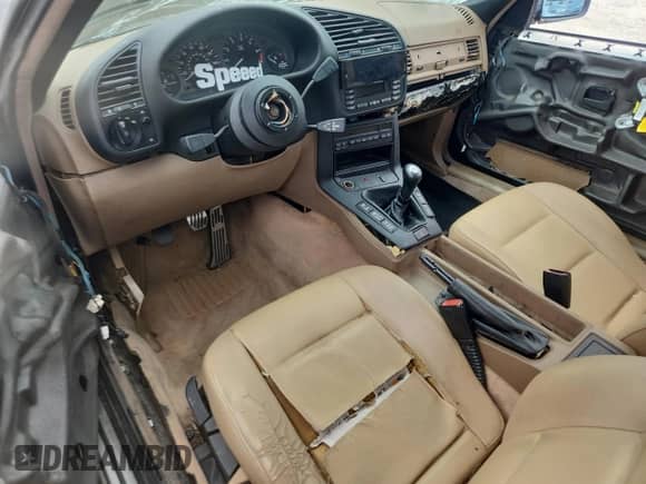 1998 BMW 3 Series 323i with VIN WBABJ7326WEA15738, listed as a Copart auction lot 83758535 with Not provided miles and Salvage title. Bid and sale history available at DreamBid. Image 8.