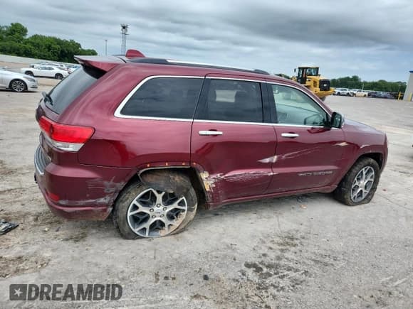 ✅ 2019 Jeep Grand Cherokee Overland • VIN: 1C4RJFCG5KC646121 • Lot: 61562885. Listed on Copart with 220,988 mi. Free auction sales archive from the USA and detailed vehicle history report at DreamBid. Image 3.