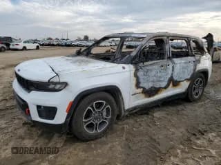 ✅ 2022 Jeep Grand Cherokee Trailhawk • VIN: 1C4RJHCG6N8588264 • Lot: 82734313. Listed on Copart with Not provided. Free auction sales archive from the USA and detailed vehicle history report at DreamBid. Image 1.