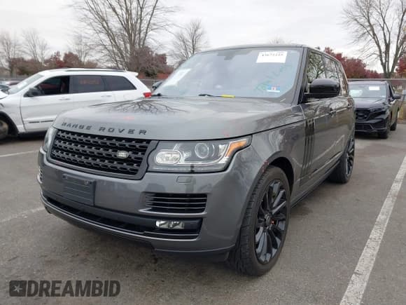 ✅ 2016 Land Rover Range Rover Supercharged • VIN: SALGS2EF1GA258381 • Lot: 43672225. Listed on IAAI with 104,563 mi. Free auction sales archive from the USA and detailed vehicle history report at DreamBid. Image 17.