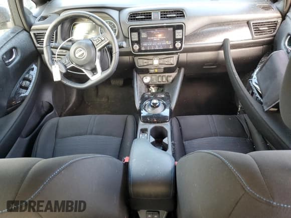 ✅ 2025 Nissan LEAF SV Plus • VIN: 1N4CZ1CV9SC558260 • Lot: 82169105. Listed on Copart with 11,985 mi. Free auction sales archive from the USA and detailed vehicle history report at DreamBid. Image 8.