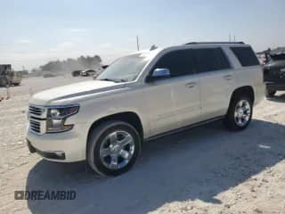 2015 Chevrolet Tahoe LTZ с VIN 1GNSCCKC9FR706761, выставлен на аукционе Copart как лот 86709605 с пробегом 181 421 миль миль и Списание • Salvage title. История ставок и продаж доступна на DreamBid. Изображение 1.