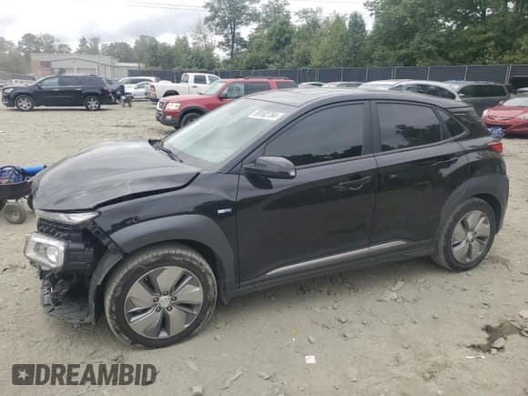 ✅ 2020 Hyundai Kona Ultimate • VIN: KM8K53AG7LU076878 • Лот: 69182784. Опубликован ранее на Copart с пробегом 53 549 миль. Бесплатный доступ к архиву аукционных продаж из США и подробный отчёт об истории автомобиля на DreamBid. Изображение 1.