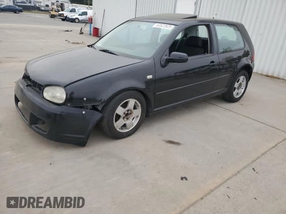 ✅ 2002 Volkswagen Golf GTI • VIN: 9BWDE61J624016413 • Лот: 53822825. Опубликован ранее на Copart с пробегом 226 673 миль. Бесплатный доступ к архиву аукционных продаж из США и подробный отчёт об истории автомобиля на DreamBid. Изображение 1.