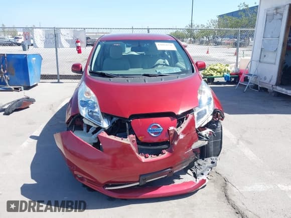 ✅ 2013 Nissan LEAF SL • VIN: 1N4AZ0CP5DC418535 • Lot: 42084970. Listed on IAAI with 51,361 mi. Free auction sales archive from the USA and detailed vehicle history report at DreamBid. Image 13.