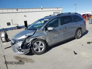 ✅ 2020 Honda Odyssey EX-L • VIN: 5FNRL6H72LB023711 • Лот: 82374805. Опубликован ранее на Copart с пробегом 91 268 миль. Бесплатный доступ к архиву аукционных продаж из США и подробный отчёт об истории автомобиля на DreamBid. Изображение 1.