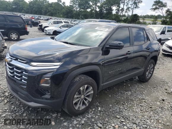 ✅ 2025 Chevrolet Equinox FWD LT • VIN: 3GNAXHEG5SL169108 • Lot: 59952455. Wystawiony na Copart z przebiegiem 12 107 mil. Bezpłatny archiwum sprzedaży aukcyjnych z USA i szczegółowy raport historii pojazdu na DreamBid. Zdjęcie 1.