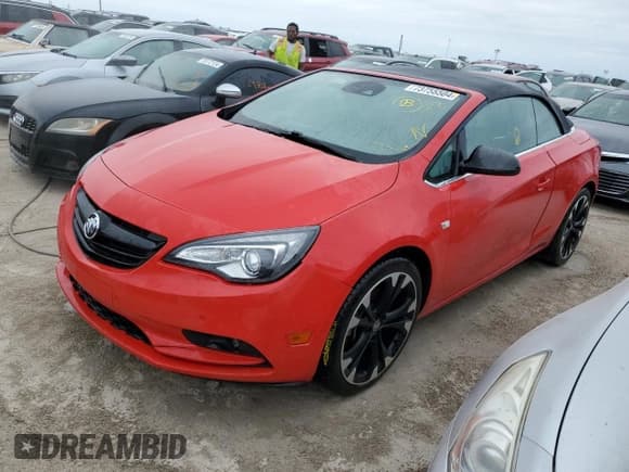 ✅ 2017 Buick Cascada Sport Touring • VIN: W04WJ3N50HG075484 • Lot: 73755504. Listed on Copart with Not provided. Free auction sales archive from the USA and detailed vehicle history report at DreamBid. Image 1.