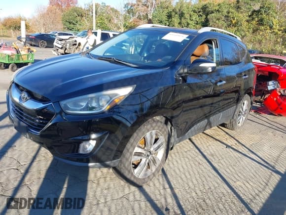 ✅ 2015 Hyundai Tucson Limited • VIN: KM8JUCAGXFU987810 • Lot: 43649976. Wystawiony na IAAI z przebiegiem 177 640 mil. Bezpłatny archiwum sprzedaży aukcyjnych z USA i szczegółowy raport historii pojazdu na DreamBid. Zdjęcie 2.