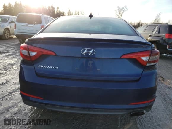 ✅ 2017 Hyundai Sonata SE • VIN: 5NPE24AF7HH585393 • Lot: 40051383. Listed on Copart with Not provided. Free auction sales archive from the USA and detailed vehicle history report at DreamBid. Image 6.
