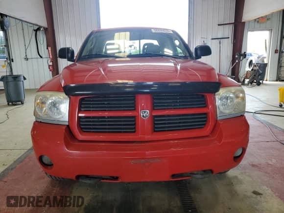 2007 Dodge Dakota SLT with VIN 1D7HW48N67S103906, listed as a Copart auction lot 58899035 with 115,650 mi miles and Salvage title. Bid and sale history available at DreamBid. Image 5.