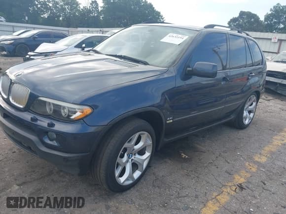 ✅ 2004 BMW X5 4.4i • VIN: 5UXFB53534LV09365 • Лот: 42635194. Опубликован ранее на IAAI с пробегом 223 041 миль. Бесплатный доступ к архиву аукционных продаж из США и подробный отчёт об истории автомобиля на DreamBid. Изображение 2.