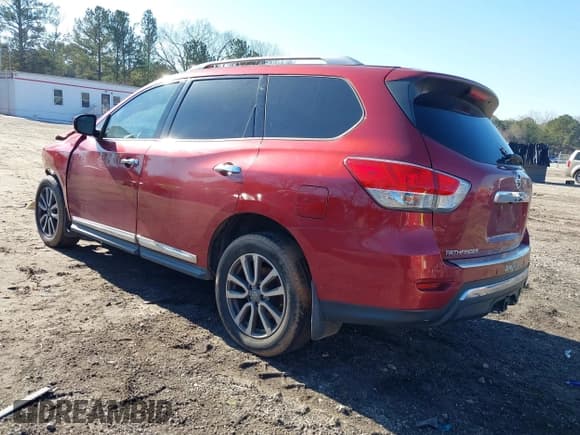 ✅ 2015 Nissan Pathfinder SV • VIN: 5N1AR2MN3FC666784 • Lot: 41343416. Listed on IAAI with 214,346 mi. Free auction sales archive from the USA and detailed vehicle history report at DreamBid. Image 3.