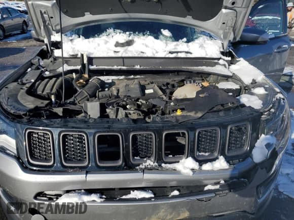 ✅ 2020 Jeep Compass Limited • VIN: 3C4NJDCB6LT132761 • Lot: 91785215. Listed on Copart with 48,190 mi. Free auction sales archive from the USA and detailed vehicle history report at DreamBid. Image 12.