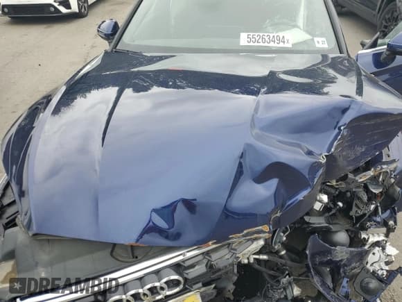 ✅ 2022 Audi A5 Sportback S line Premium Plus • VIN: WAUFACF56NA033370 • Лот: 55263494. Опубликован ранее на Copart с пробегом Не указан. Бесплатный доступ к архиву аукционных продаж из США и подробный отчёт об истории автомобиля на DreamBid. Изображение 11.