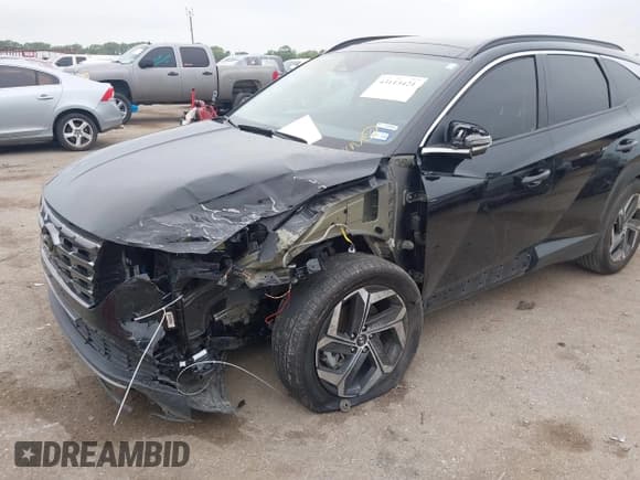 ✅ 2024 Hyundai Tucson Limited • VIN: 5NMJE3DE9RH379333 • Lot: 43113421. Listed on IAAI with 22,781 mi. Free auction sales archive from the USA and detailed vehicle history report at DreamBid. Image 6.