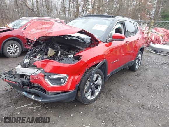 ✅ 2020 Jeep Compass Limited • VIN: 3C4NJDCB0LT118306 • Lot: 41958769. Wystawiony na IAAI z przebiegiem 73 956 mil. Bezpłatny archiwum sprzedaży aukcyjnych z USA i szczegółowy raport historii pojazdu na DreamBid. Zdjęcie 2.