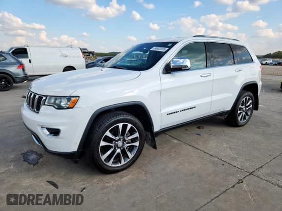 ✅ 2018 Jeep Grand Cherokee Limited • VIN: 1C4RJFBG4JC510529 • Lot: 84802285. Listed on Copart with 72,788 mi. Free auction sales archive from the USA and detailed vehicle history report at DreamBid. Image 1.