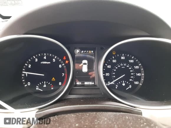 ✅ 2017 Hyundai Santa Fe 2.4L • VIN: 5NMZUDLB3HH037412 • Лот: 42044163. Опубликован ранее на Copart с пробегом 86 318 миль. Бесплатный доступ к архиву аукционных продаж из США и подробный отчёт об истории автомобиля на DreamBid. Изображение 9.