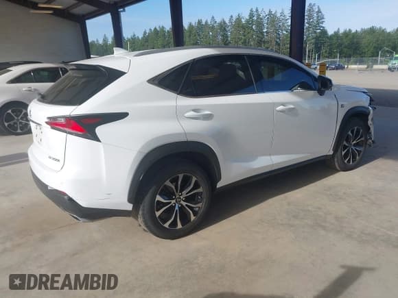 ✅ 2017 Lexus NX 200t • VIN: JTJBARBZXH2132525 • Lot: 42397363. Listed on IAAI with 84,243 mi. Free auction sales archive from the USA and detailed vehicle history report at DreamBid. Image 4.