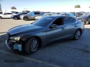 ✅ 2020 Infiniti Q50 Pure • VIN: JN1EV7AP5LM208550 • Lot: 55672065. Listed on Copart with 75,138 mi. Free auction sales archive from the USA and detailed vehicle history report at DreamBid. Image 1.