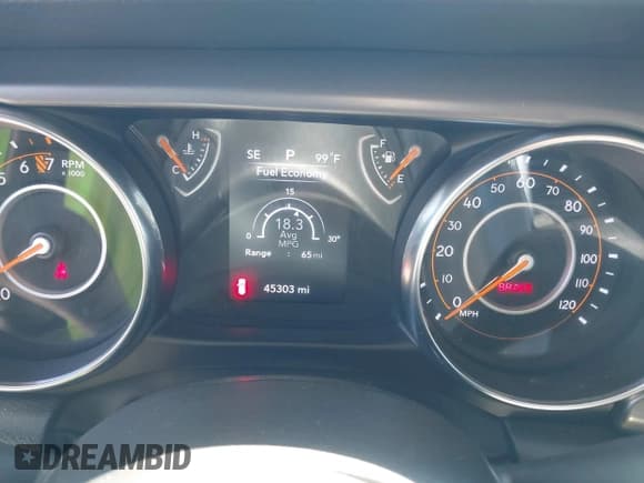 ✅ 2022 Jeep Wrangler Unlimited Sport S • VIN: 1C4HJXDG6NW134306 • Lot: 42206796. Listed on IAAI with 45,303 mi. Free auction sales archive from the USA and detailed vehicle history report at DreamBid. Image 7.