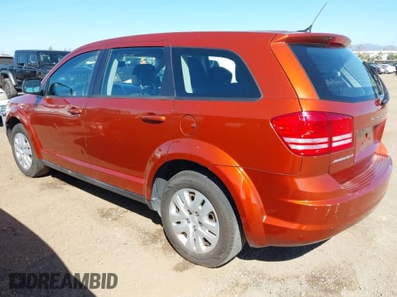 ✅ 2014 Dodge Journey SE • VIN: 3C4PDCAB2ET256638 • Lot: 43323260. Listed on IAAI with 84,994 mi. Free auction sales archive from the USA and detailed vehicle history report at DreamBid. Image 3.