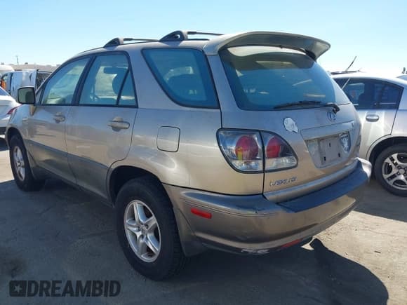 ✅ 2001 Lexus RX 300 • VIN: JTJGF10U210117096 • Lot: 43169294. Listed on IAAI with 203,037 mi. Free auction sales archive from the USA and detailed vehicle history report at DreamBid. Image 3.