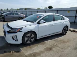 2021 Hyundai Ioniq SEL с VIN KMHC85LC8MU261654, выставлен на аукционе Copart как лот 59237165 с пробегом 74 671 миль миль и Списание • Salvage title. История ставок и продаж доступна на DreamBid. Изображение 1.