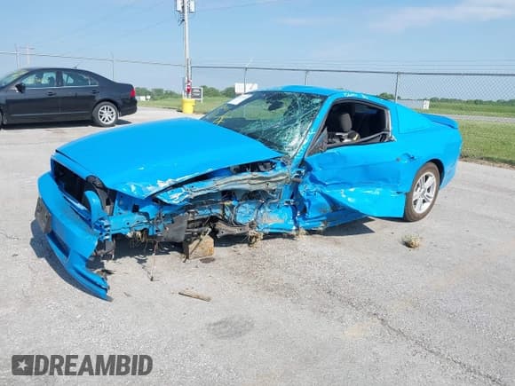 ✅ 2014 Ford Mustang V6 • VIN: 1ZVBP8AM5E5250006 • Lot: 42253136. Listed on IAAI with Not provided. Free auction sales archive from the USA and detailed vehicle history report at DreamBid. Image 2.