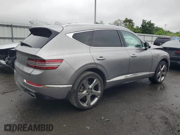 ✅ 2021 Genesis GV80 • VIN: KMUHBDSBXMU055196 • Lot: 58889535. Listed on Copart with 44,823 mi. Free auction sales archive from the USA and detailed vehicle history report at DreamBid. Image 3.