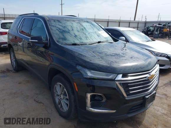✅ 2023 Chevrolet Traverse LT Cloth • VIN: 1GNERGKW1PJ122402 • Lot: 42517059. Listed on IAAI with 37,087 mi. Free auction sales archive from the USA and detailed vehicle history report at DreamBid. Image 1.