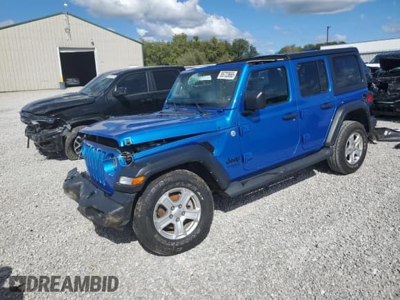 ✅ 2021 Jeep Wrangler Unlimited Willys • VIN: 1C4HJXDN6MW771676 • Lot: 85723665. Listed on Copart with 161,406 mi. Free auction sales archive from the USA and detailed vehicle history report at DreamBid. Image 1.