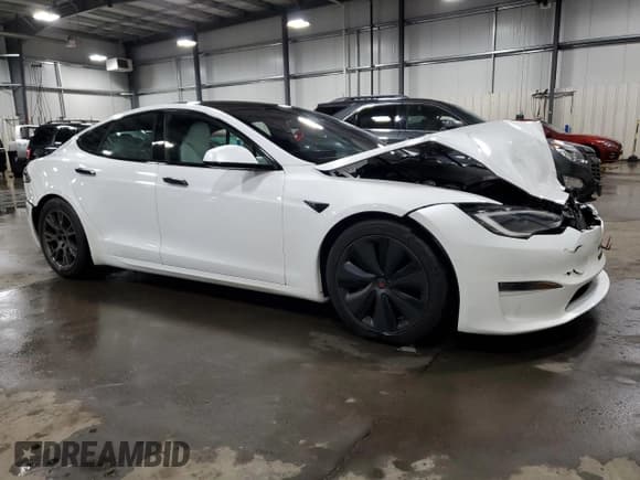 ✅ 2023 Tesla Model S • VIN: 5YJSA1E5XPF500758 • Lot: 51654685. Wystawiony na Copart z przebiegiem 25 390 mil. Bezpłatny archiwum sprzedaży aukcyjnych z USA i szczegółowy raport historii pojazdu na DreamBid. Zdjęcie 4.