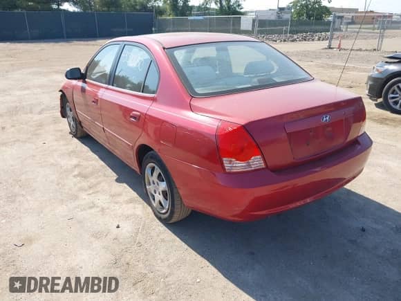2006 Hyundai Elantra GLS with VIN KMHDN46D56U257835, listed as a IAAI auction lot 43370650 with 175,676 mi miles and . Bid and sale history available at DreamBid. Image 3.