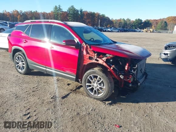 ✅ 2022 GMC Terrain SLT • VIN: 3GKALVEV7NL159769 • Lot: 43509229. Wystawiony na IAAI z przebiegiem 55 817 mil. Bezpłatny archiwum sprzedaży aukcyjnych z USA i szczegółowy raport historii pojazdu na DreamBid. Zdjęcie 1.