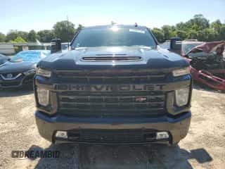 2022 Chevrolet Silverado 3500HD LTZ с VIN 1GC4YUEY7NF154287, выставлен на аукционе Copart как лот 55207914 с пробегом 20 261 миль миль и Списание • Salvage title. История ставок и продаж доступна на DreamBid. Изображение 5.