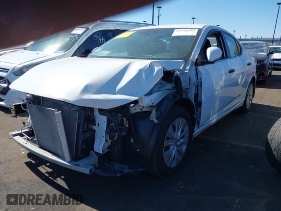 ✅ 2024 Nissan Sentra S • VIN: 3N1AB8BVXRY307333 • Lot: 43598410. Listed on IAAI with 18,764 mi. Free auction sales archive from the USA and detailed vehicle history report at DreamBid. Image 6.