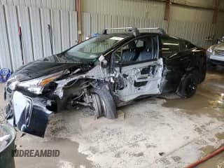 2022 Toyota Prius LE with VIN JTDL9MFU2N3036864, listed as a Copart auction lot 84032345 with 101,984 mi miles and Salvage title. Bid and sale history available at DreamBid. Image 1.