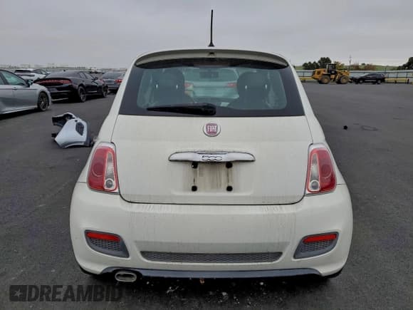 ✅ 2012 FIAT 500 Sport • VIN: 3C3CFFBR5CT110466 • Lot: 96162665. Listed on Copart with 88,895 mi. Free auction sales archive from the USA and detailed vehicle history report at DreamBid. Image 6.