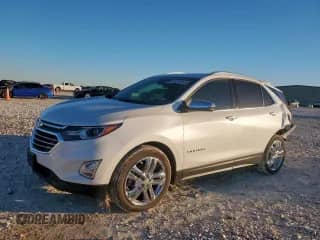 2020 Chevrolet Equinox Premier с VIN 3GNAXPEXXLS695154, выставлен на аукционе Copart как лот 90282065 с пробегом 55 323 миль миль и Списание • Salvage title. История ставок и продаж доступна на DreamBid. Изображение 1.