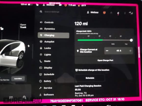 ✅ 2022 Tesla Model Y Long Range • VIN: 7SAYGDEE8NF357061 • Lot: 43539196. Listed on IAAI with 108,074 mi. Free auction sales archive from the USA and detailed vehicle history report at DreamBid. Image 17.