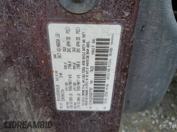 ✅ 2004 Dodge 1500 SLT • VIN: 1D7HA18D34S677797 • Лот: 90131085. Опубликован ранее на Copart с пробегом 213 531 миль. Бесплатный доступ к архиву аукционных продаж из США и подробный отчёт об истории автомобиля на DreamBid. Изображение 12.