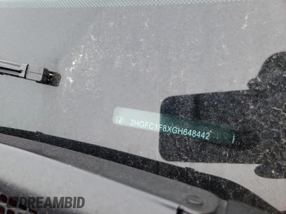 ✅ 2016 Honda Civic EX-L • VIN: 2HGFC1F8XGH648442 • Лот: 61402544. Опубликован ранее на Copart с пробегом 66 003 миль. Бесплатный доступ к архиву аукционных продаж из США и подробный отчёт об истории автомобиля на DreamBid. Изображение 18.