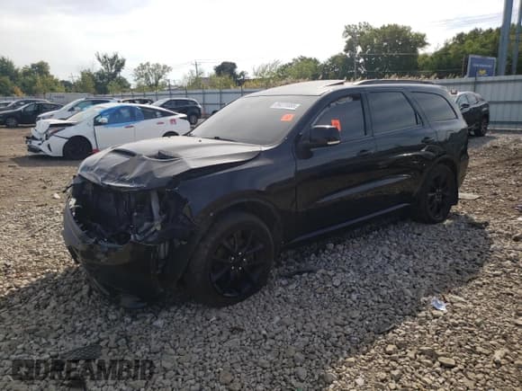 ✅ 2018 Dodge Durango R/T • VIN: 1C4SDJCT8JC371030 • Лот: 84271355. Опубликован ранее на Copart с пробегом 98 000 миль. Бесплатный доступ к архиву аукционных продаж из США и подробный отчёт об истории автомобиля на DreamBid. Изображение 1.
