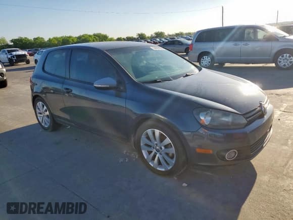 ✅ 2013 Volkswagen Golf TDI w/Tech Pkg • VIN: WVWMM7AJ7DW033425 • Lot: 54090105. Listed on Copart with 122,105 mi. Free auction sales archive from the USA and detailed vehicle history report at DreamBid. Image 4.