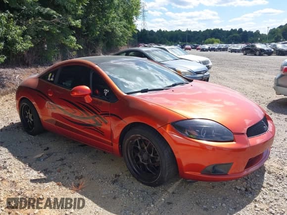 ✅ 2011 Mitsubishi Eclipse GS • VIN: 4A31K5DF2BE002667 • Lot: 43072051. Listed on IAAI with 120,518 mi. Free auction sales archive from the USA and detailed vehicle history report at DreamBid. Image 1.