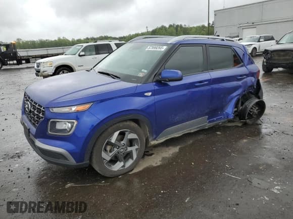 ✅ 2023 Hyundai Venue SEL • VIN: KMHRC8A39PU246503 • Lot: 57999265. Listed on Copart with 24,252 mi. Free auction sales archive from the USA and detailed vehicle history report at DreamBid. Image 1.